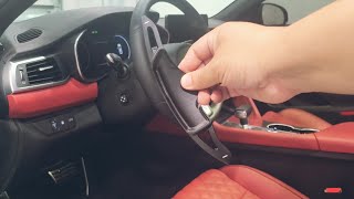 Extended Paddle Shifters for Genesis G70 20182022 [upl. by Onitselec661]