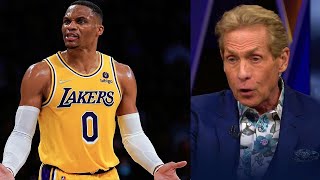 Russell Westbrook FINALLY Responds to Skip Bayless Calling him Westbrick Los Angeles Lakers NBA [upl. by Arinaj644]