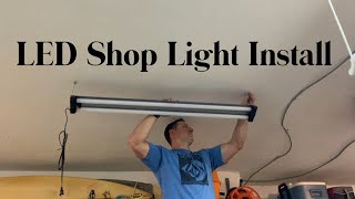 DIY Install LED Shop Lights [upl. by Arag]