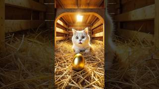 Golden Egg Heist The Cat’s Sneaky Scheme 😼🥚🐔 [upl. by Leynwad829]