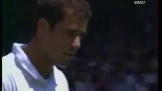 Wimbledon 2001 1R Sampras vs Clavet [upl. by Edya]