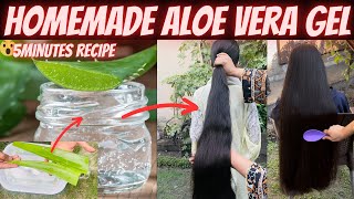 How to Make Aloe Vera Gel with Vitamin E at Home  Homemade Aloe Vera Gel  Zonni lifestyle [upl. by Ynamrej296]