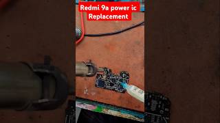 Redmi 9a power ic replacement youtubeshorts [upl. by Rodger471]