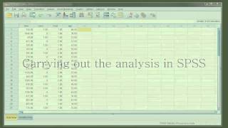 Cox regression proportional hazard analysis in SPSS and R commander [upl. by Akinak361]