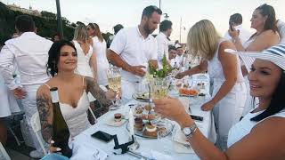 Dîner en blanc de Québec 2019  vidéo officielle par Ikom inc [upl. by Hatokad]