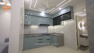 Design Tour of PARKSYDE HOME  INTERIOR DESIGN by interiornest   Nashik Mumbai Pune [upl. by Cass]