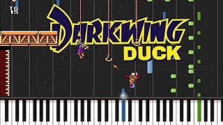 Darkwing Duck  Theme Song Piano Cover Tutorial ♫ [upl. by Florian604]