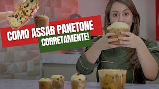 Como saber se o PANETONE ASSOU CORRETAMENTE [upl. by Chemar652]