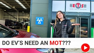 Do Electric Cars Need An MOT  EV MOTs Explained [upl. by Nue]