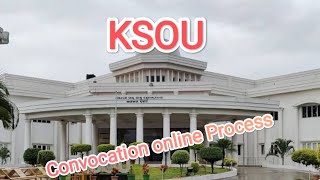 KSOU Convocation Online Apply Process [upl. by Goth506]