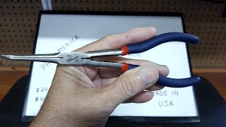 PRO AMERICA USA MADE long reach needle nose pliersI love buying USA made tools😃 [upl. by Dihahs]