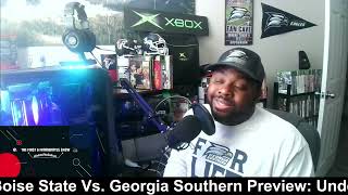 Boise State Vs Georgia Southern Preview Underestimating The Broncos [upl. by Akinaj555]