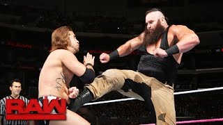 Braun Strowman vs Chase Silver Raw Oct 3 2016 [upl. by Rochus994]