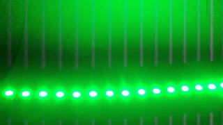 LED Lights Example ColorBright Super Bright Green LED Flexible Strip [upl. by Guenzi137]