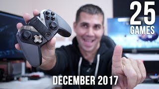 5 BEST ANDROID GAMES  GAMEPAD amp TV BOX  December 2017 [upl. by Anatsirhc]