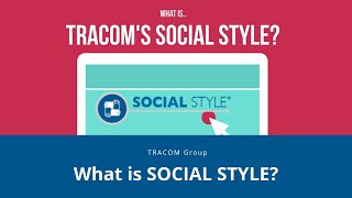 What is SOCIAL STYLE [upl. by Haidabo]