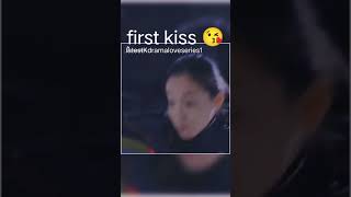 😘 first kiss 😍 kdrama love latestkdrama lovestory [upl. by Sergent285]