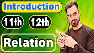 class12 Introduction of relation what is relation types of relation  cartesian product of sets [upl. by Monda]