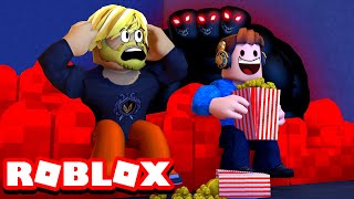 I BIOGRAFEN MEN MORDER I MØRKET  Roblox Camping  Cinema m Vercinger og TortenSkjold [upl. by Tersina]