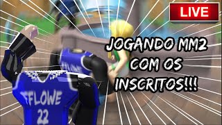 🔴AOVIVO🔴 JOGANDO MM2 COM MEUS INSCRITOS [upl. by Terrena]