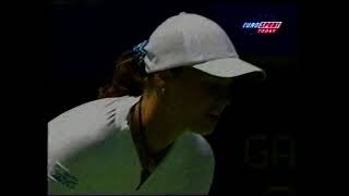 Martina Hingis vs Kim Clijsters Sydney 2001 [upl. by Airdnalahs]