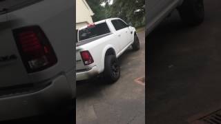 2016 Ram 2500 Cummins 5quot flo pro exhaust [upl. by Prent]