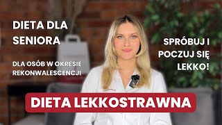 Jedz SMACZNIE i poczuj się LEKKO Dieta lekkostrawna [upl. by Bechler]