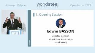 Opening session  Open Forum 2023  worldsteel [upl. by Benjy507]