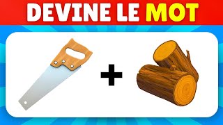 Devine 60 MOTS en ÉMOJIS  Quiz Émoji 2024 [upl. by Annahc]