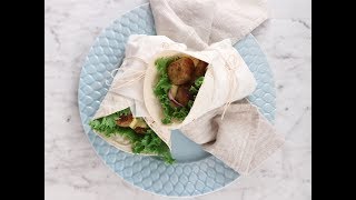 Wrap med vegetariska morotsbullar i samarbete med Felix [upl. by Lebiralc]