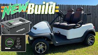 New Channel Build 2014 Club Car Precedent  Vatrer 600A Lithium Battery [upl. by Ainot]