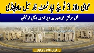 Awami Villas 3 Executive Front Back Open Brand New Bahria Town apartment [upl. by Gaelan]