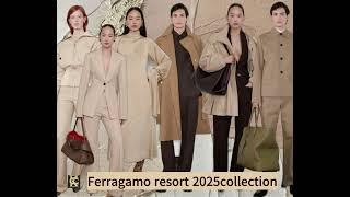 Ferragamo resort 2025 collection [upl. by Htebirol]