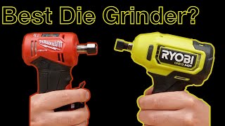 Best Cordless Right Angle Die Grinder Milwaukee M12 Ryobi One [upl. by Torras137]