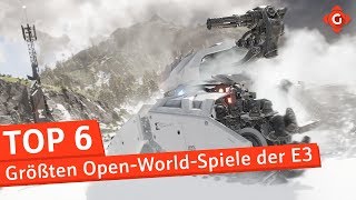 Die 6 größten OpenWorldSpiele der E3 2019  Special [upl. by Hillhouse385]