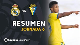 Resumen de Real Madrid vs Cádiz CF 01 [upl. by Alwitt]