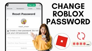 How to Change Roblox Password 2024 New Update  Change Your Roblox Password on Mobile [upl. by Bolling]