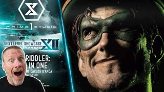 REACTION RIDDLER 13 STATUE REVEALED AT PRIME 1 STUDIO NEXT EVENT [upl. by Latsyrhc905]