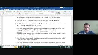 Contabilidade Geral 2  Correção Exercício 2 30032023 [upl. by Piane]