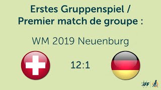 Erstes Gruppenspiel Schweiz vs Deutschland 121 [upl. by Elkin1]