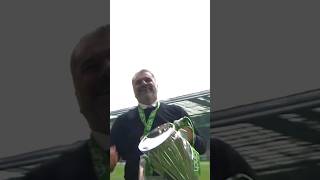 Ange Postecoglou on loving Celtic amp the supporters celtic celticfc celticfans [upl. by Iroc]