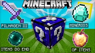 🔥SAIU AddonMod de Lucky Block azul q o Inemafoo usa no Nanatsu no Taizai Guerra no Minecraft PE [upl. by Esyla]