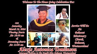 Alexis Antonica Tomlinson Home Going Service Part One [upl. by Kapeed]