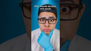 Aquele dentista sem noção 🤣 asmrbrasil asmrbr asmrroleplay humor [upl. by Aelam]