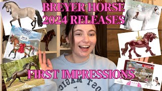 Breyer Horse 2024 Releases  First Impressions💕 [upl. by Ellenaej591]