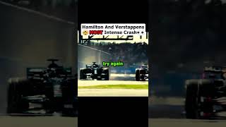 Hamilton And Verstappen Crash 🫣🫣🫣 [upl. by Norbert]