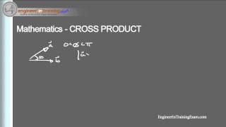 Cross Product  Fundamentals of Engineering FE EIT Exam Review [upl. by Isnan696]