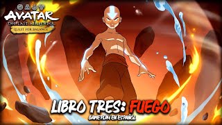 Avatar The Last Airbender  Quest For Balance Libro 3 Fuego 🔥 Gameplay Español [upl. by Ttoile]