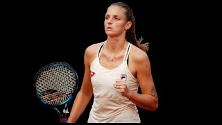 Karolina Pliskova vs Diana Shnaider  Wimbledon 2024 [upl. by Brana228]