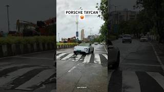 PORSCHE TAYCAN 🥵 porsche suoercars mumbai [upl. by Einnep66]